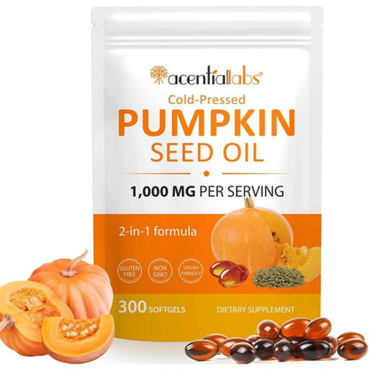 Cold-Pressed Pumpkin Seed Oil Softgels