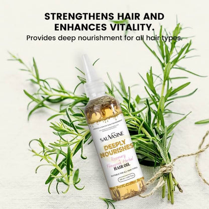 Deep Nourishing Hair Growth Oil with Rosemary & Fenugreek Extracts