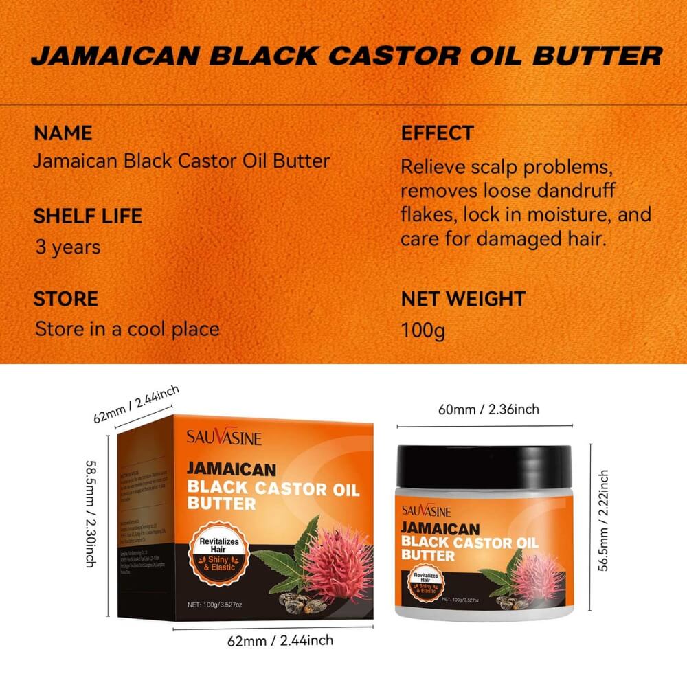 Jamaican Black Castor Oil Butter