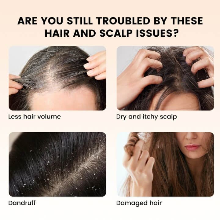 Deep Nourishing Hair Growth Oil with Rosemary & Fenugreek Extracts