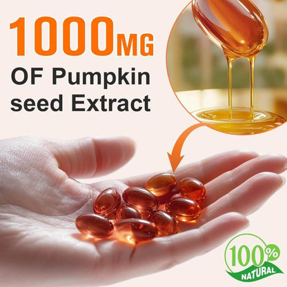 Cold-Pressed Pumpkin Seed Oil Softgels