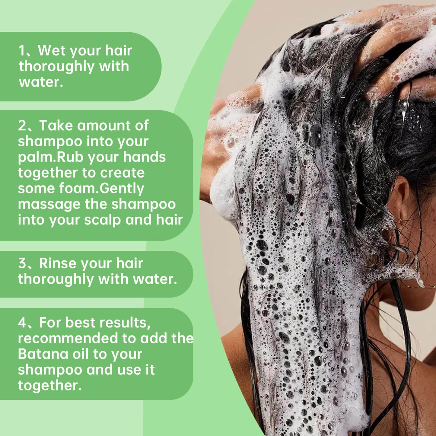 Batana Oil Shampoo With Rosemary Extract