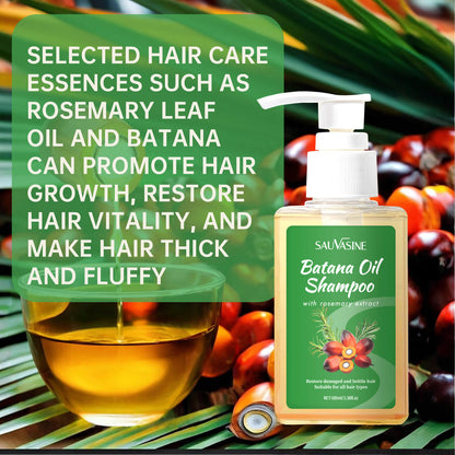 Batana Oil Shampoo With Rosemary Extract