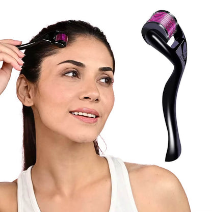 Titanium Dermal Roller for Hair Regrowth & Scalp Health